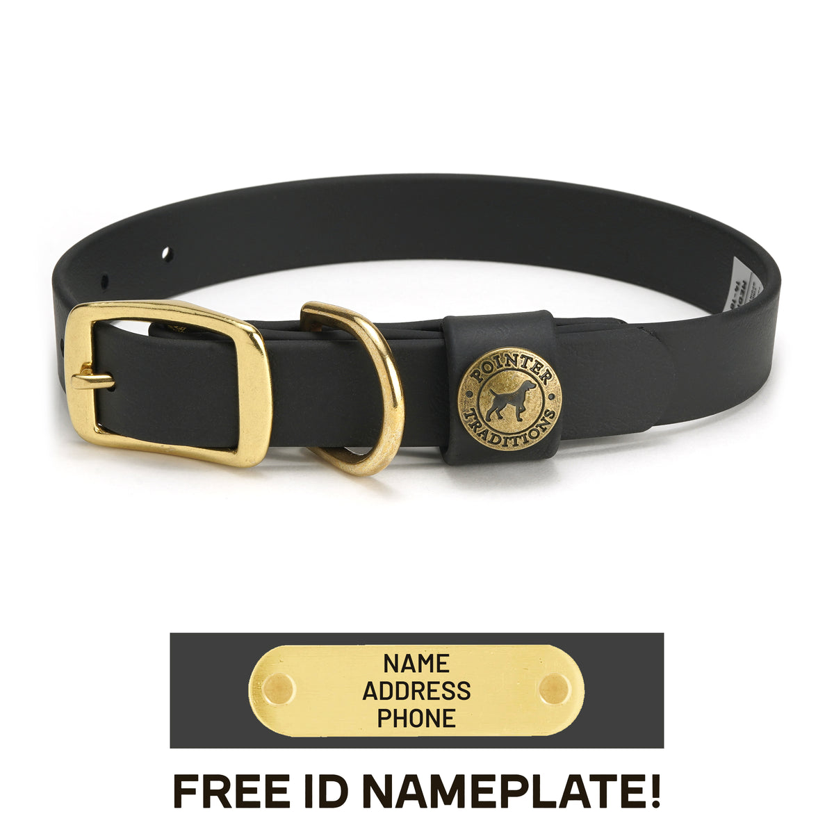 Pointer Traditions | Sporting Dog Collar - Black