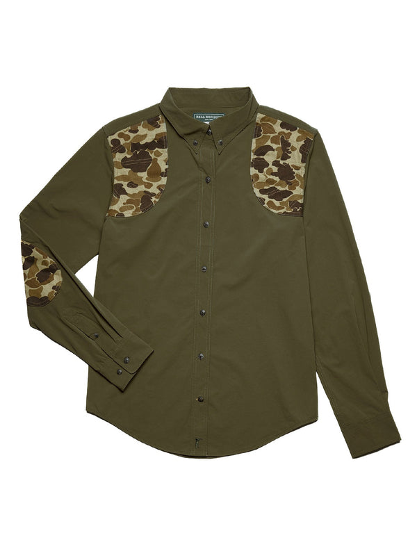Active+ Joan Field Shirt in Olive