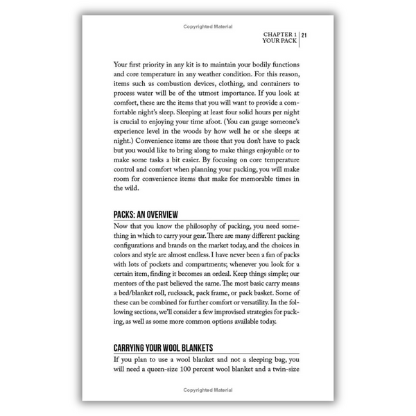 Bushcraft 101: A Field Guide to the Art of Wilderness Survival (Spiral Bound)