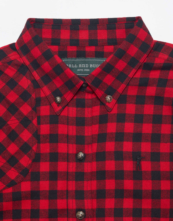 Joan Shirt - Mini Buffalo Plaid