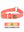 Hunting Dog Center Ring Collar - Coral