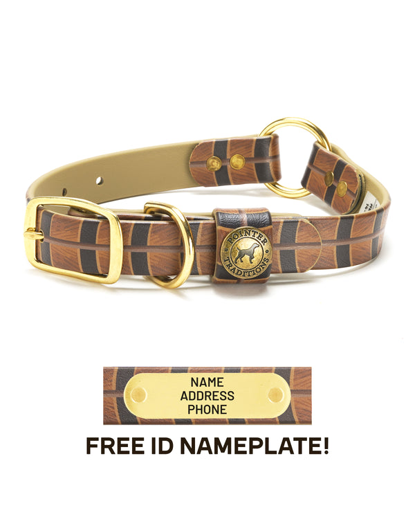 Hunting Dog Center Ring Collar - Pheasant Feather