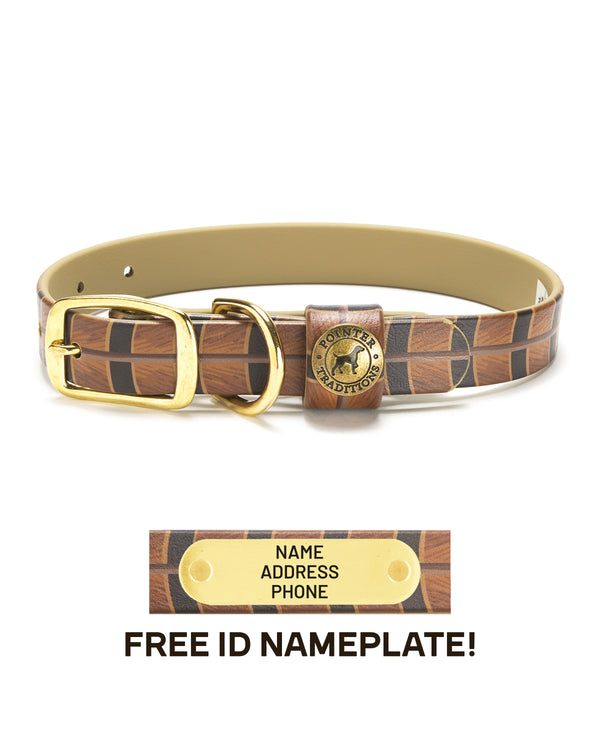 Sporting Dog Collar - Pheasant Feather