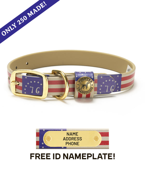 Sporting Dog Collar - Bennington Flag
