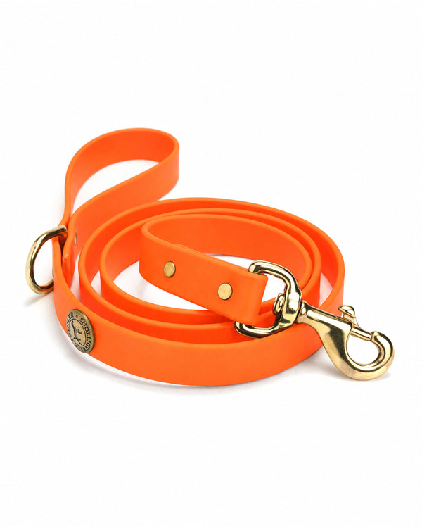 Sporting Dog Leash - Blaze Orange