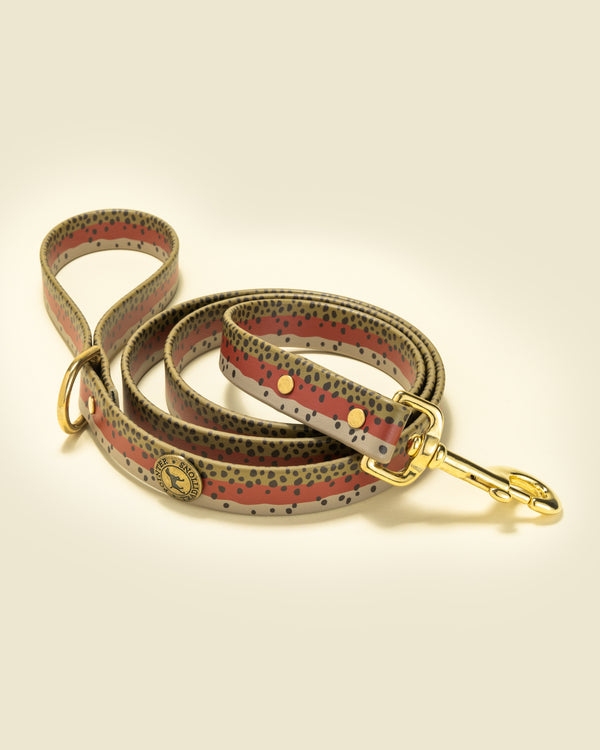 Sporting Dog Leash - Rainbow Trout