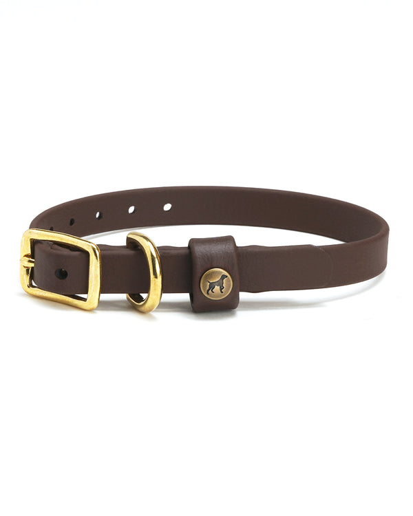 Sporting Puppy Collar - Leather Brown