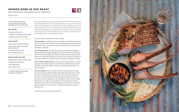 The MeatEater Outdoor Cookbook: Wild Game Recipes for the Grill, Smoker, Campstove, and Campfire (Spiral Bound)