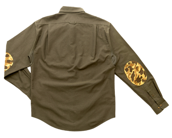 Sportsmans Shirt - Moss Oxford/Original Camo