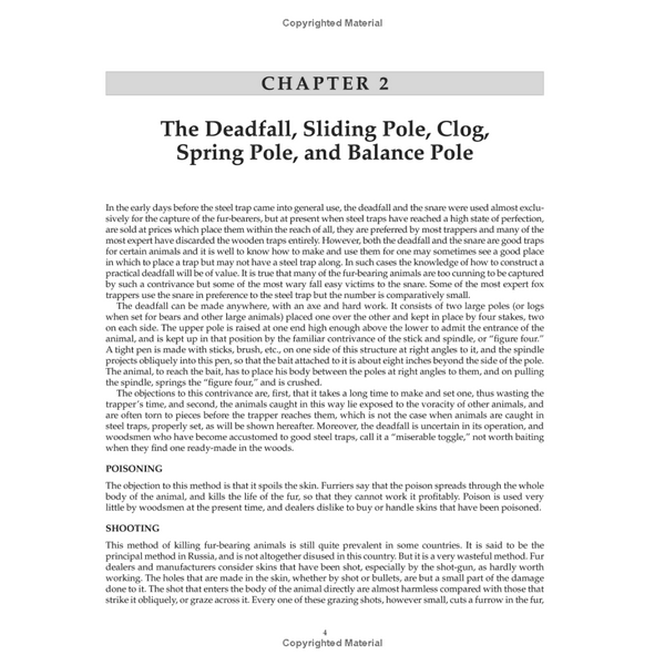 The Trapper's Bible: The Most Complete Guide on Trapping and Hunting Tips Ever (Spiral Bound)