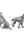 Pewter Hunting Dogs Salt & Pepper Set