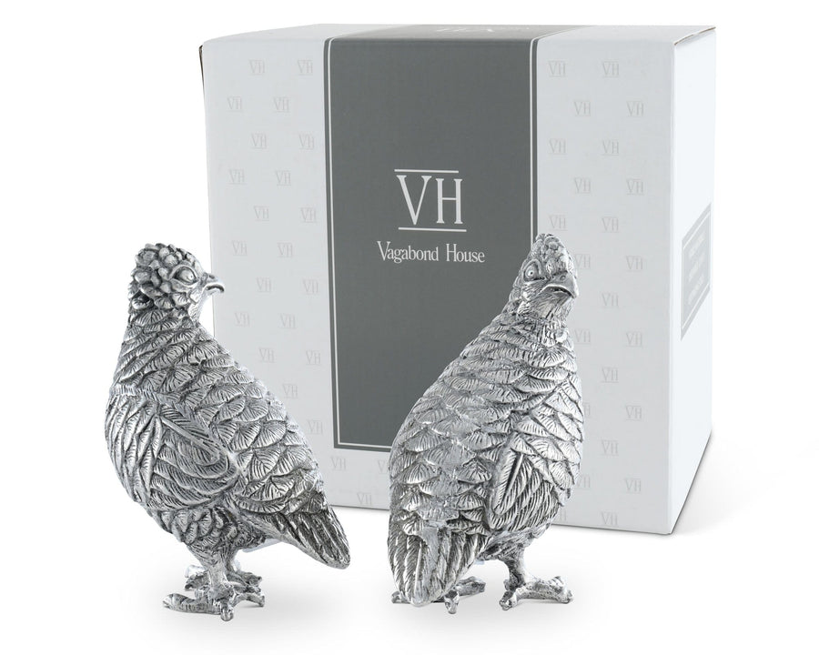 Standing Quails Salt & Pepper Set