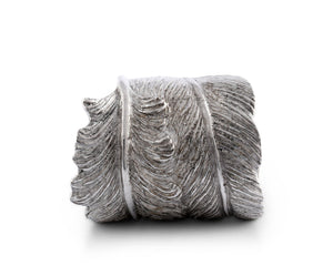 Pewter Feather Napkin Ring