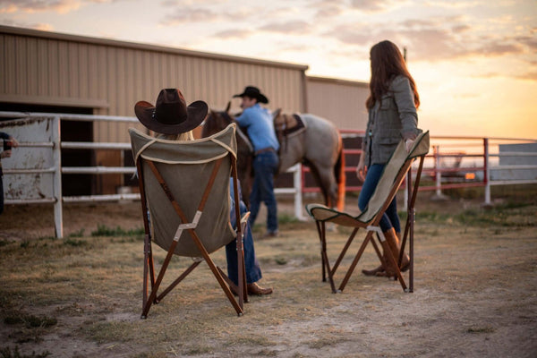 Vaquero Chair - Luxury Outdoor Folding Camping Chair