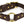 Hunting Dog Center Ring Collar - Leather Brown