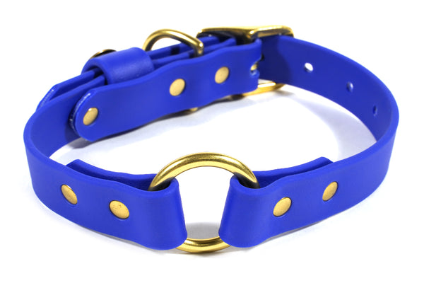 Hunting Dog Center Ring Collar - River Blue