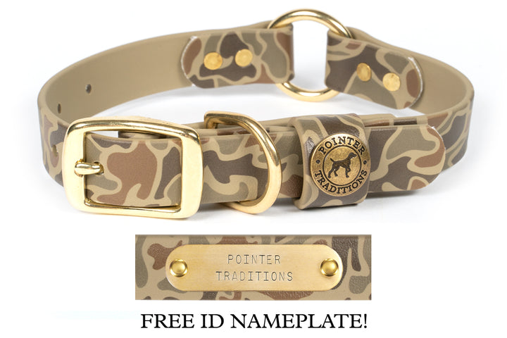 Hunting Dog Center Ring Collar - Wingshooter Vintage Camo
