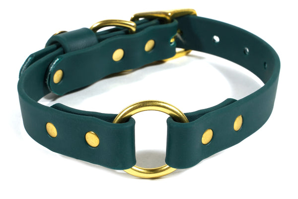 Hunting Dog Center Ring Collar - Woodland Green