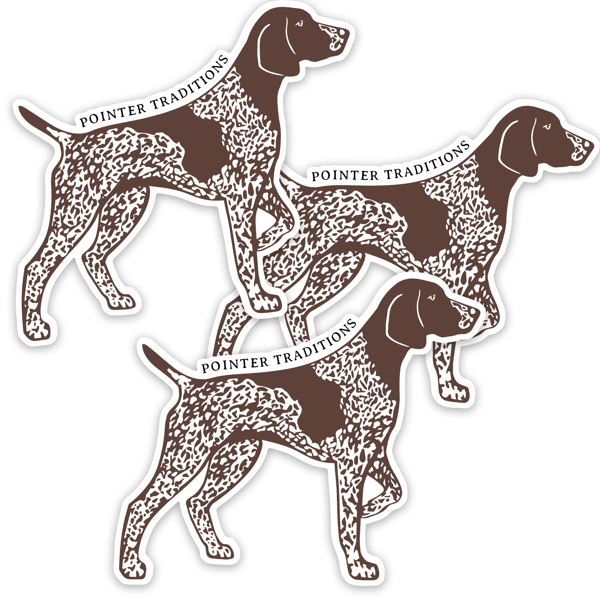 Pointer Traditions | Original Pointer Decal Sticker Pack