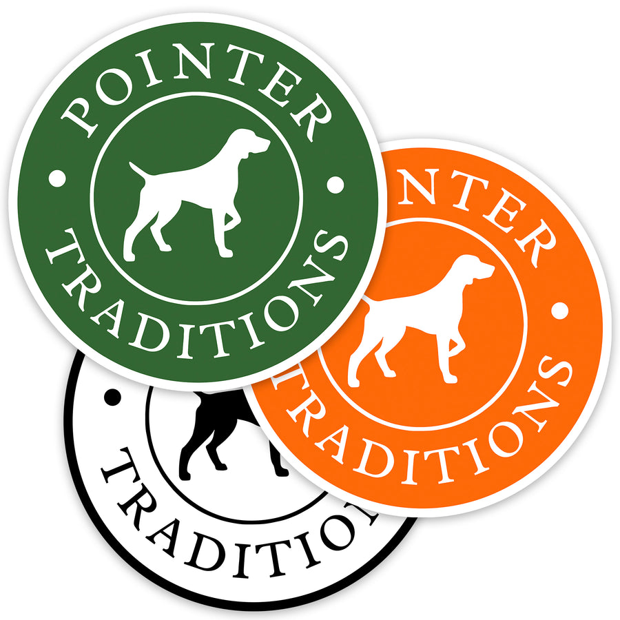 Pointer Traditions Logo Sticker Pack - Original