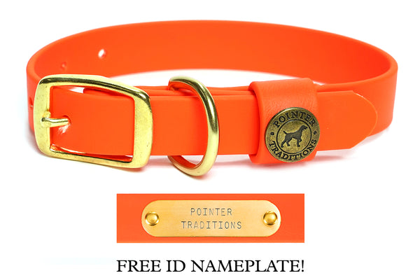 Sporting Dog Collar - Blaze Orange