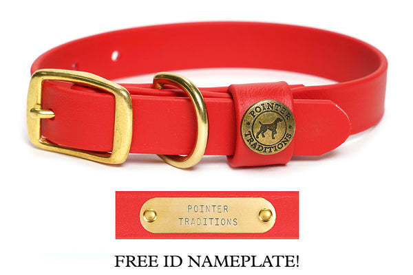 Sporting Dog Collar - Red