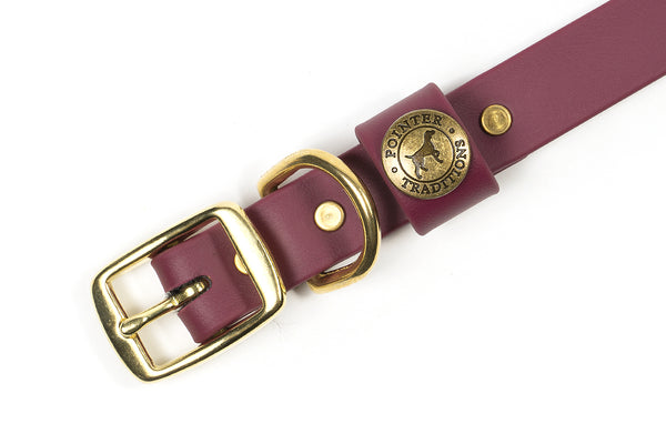 Sporting Dog Collar - Wine