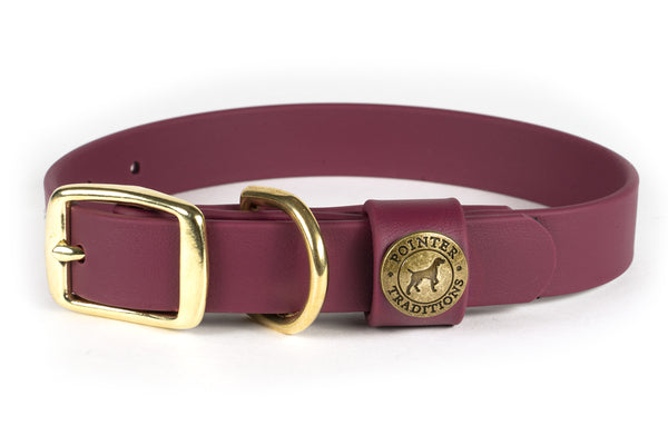 Sporting Dog Collar - Wine