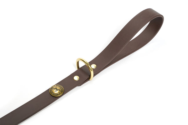 Sporting Dog Leash - Leather Brown